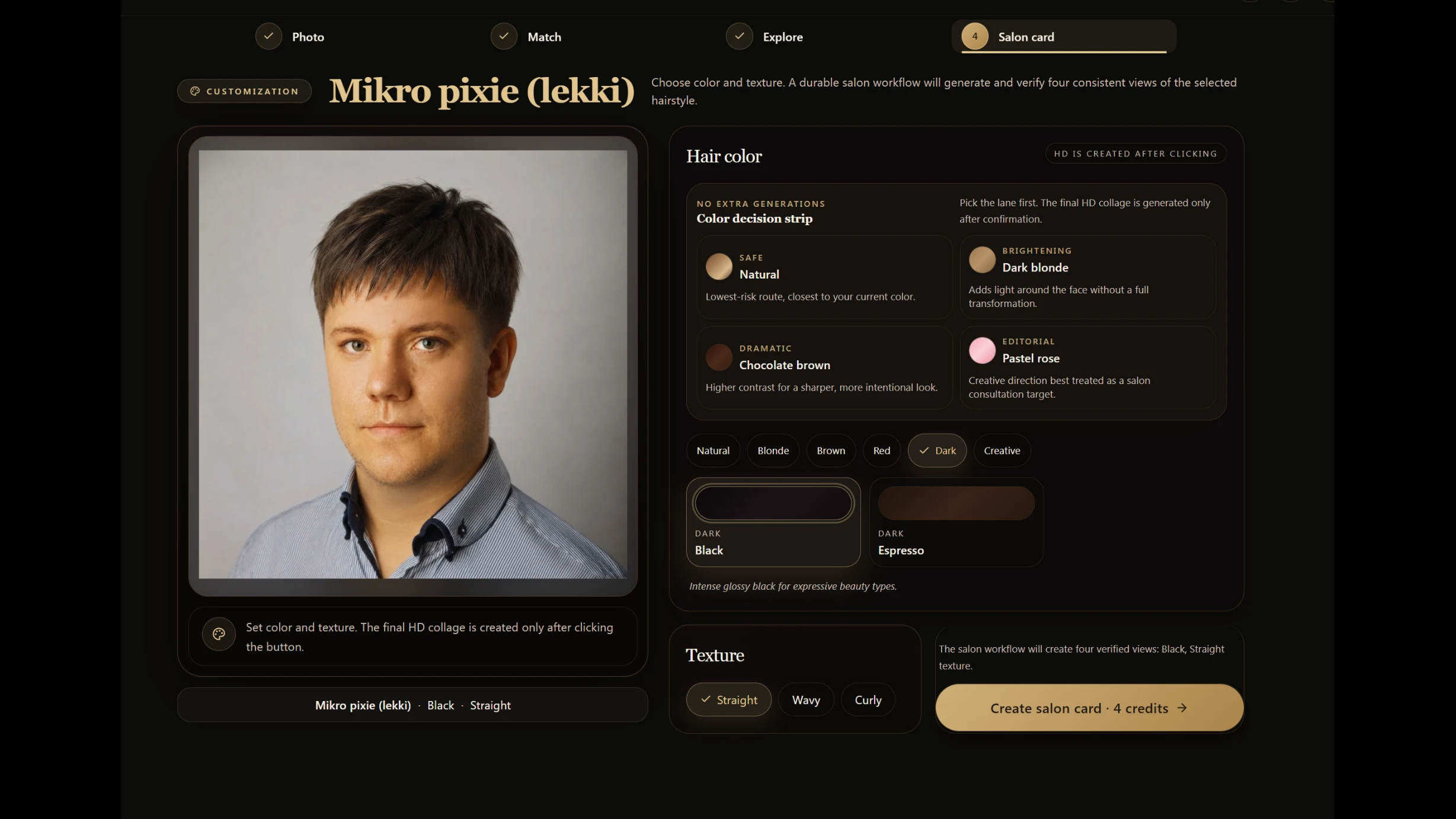 Try-Doo AI Hairstylist screenshot